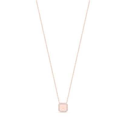 Letter Necklace  - Round Brilliant Diamond